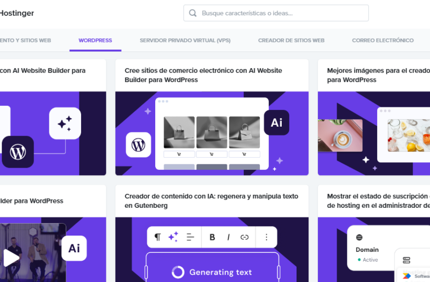 Hostinger: todos los recursos para triunfar en internet